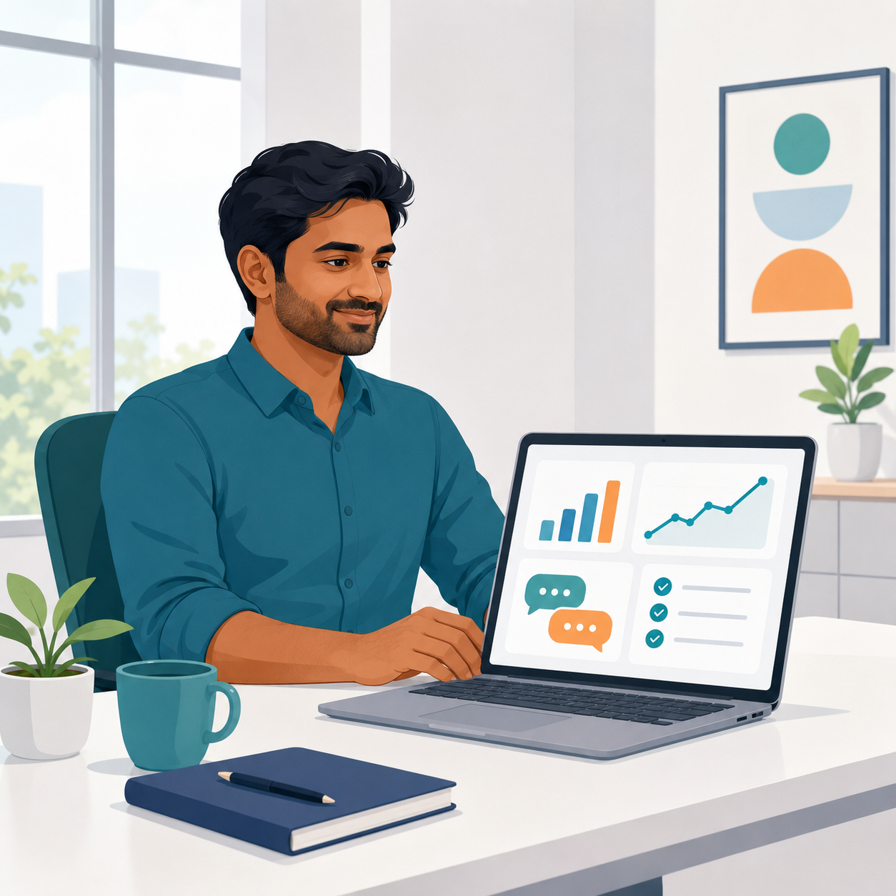 Contact via live chat